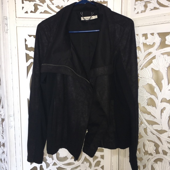 Calvin Klein Jackets & Blazers - Women’s Calvin Klein suede moto jacket.